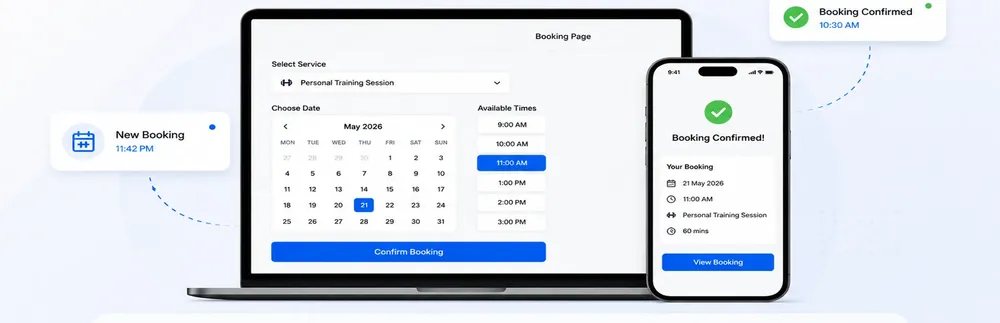 BooknGo booking interface