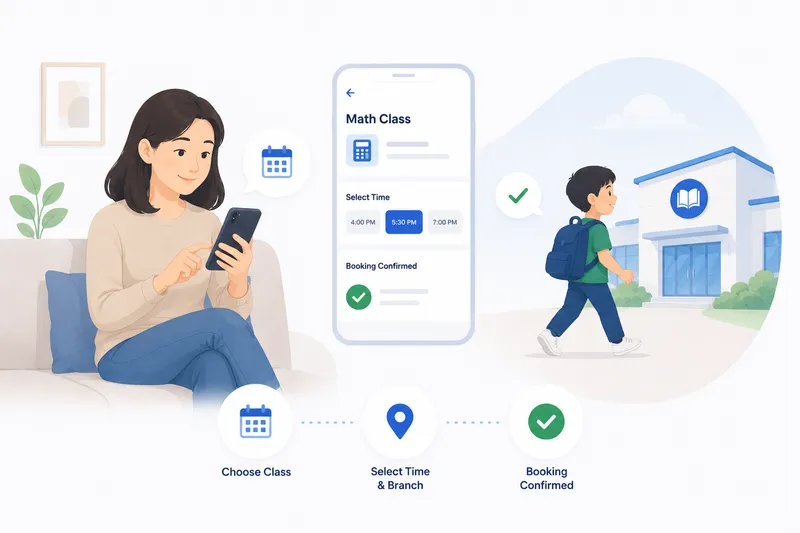 Tuition Centre Booking System Singapore: How BooknGo Runs Your Enrolment, Parents, and Classes