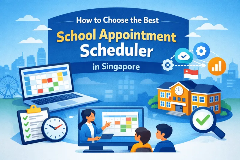 How to Choose the Best Appointment Scheduler Software for Schools in Singapore