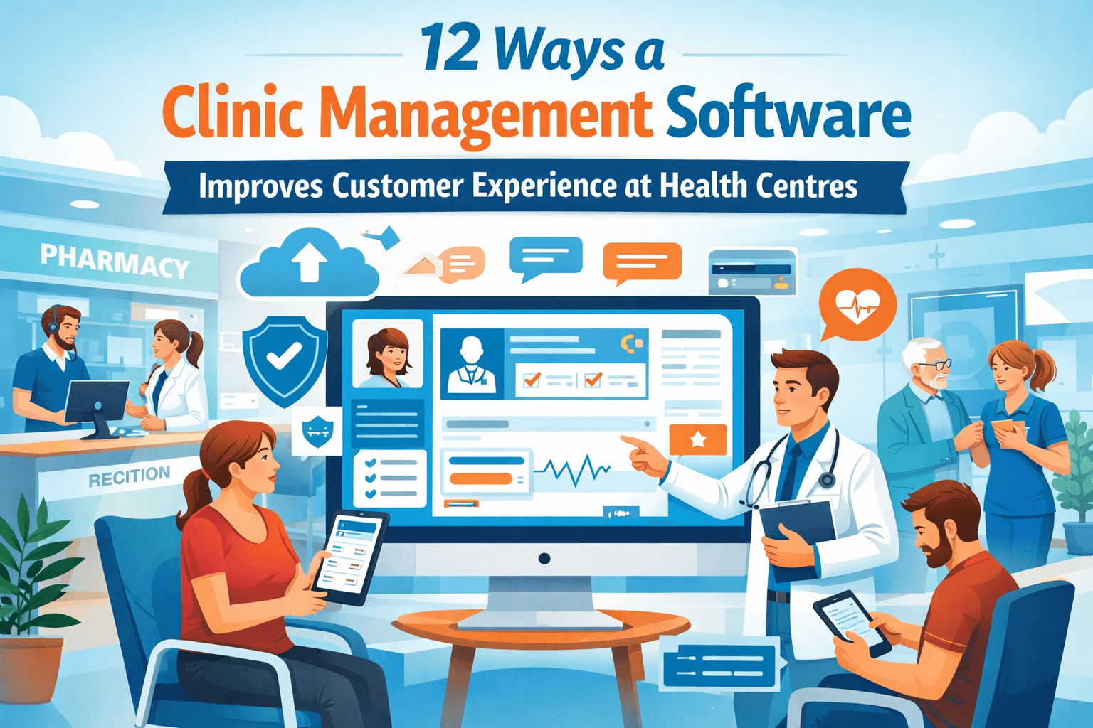 12 Ways a Clinic Management Software Improves Customer Experience at Health Centres