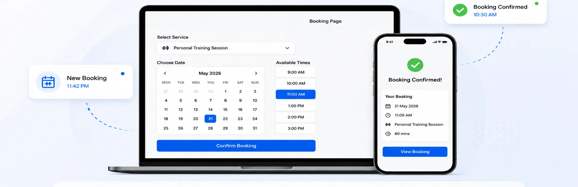 Appointment Scheduling in BooknGo