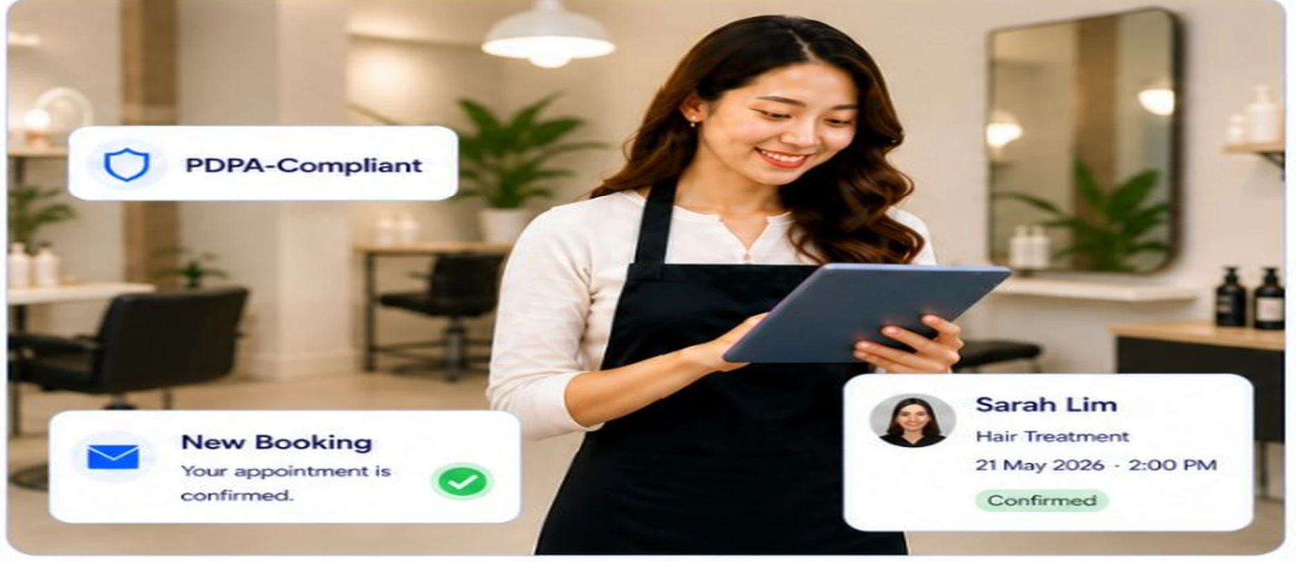A booking system built for service businesses